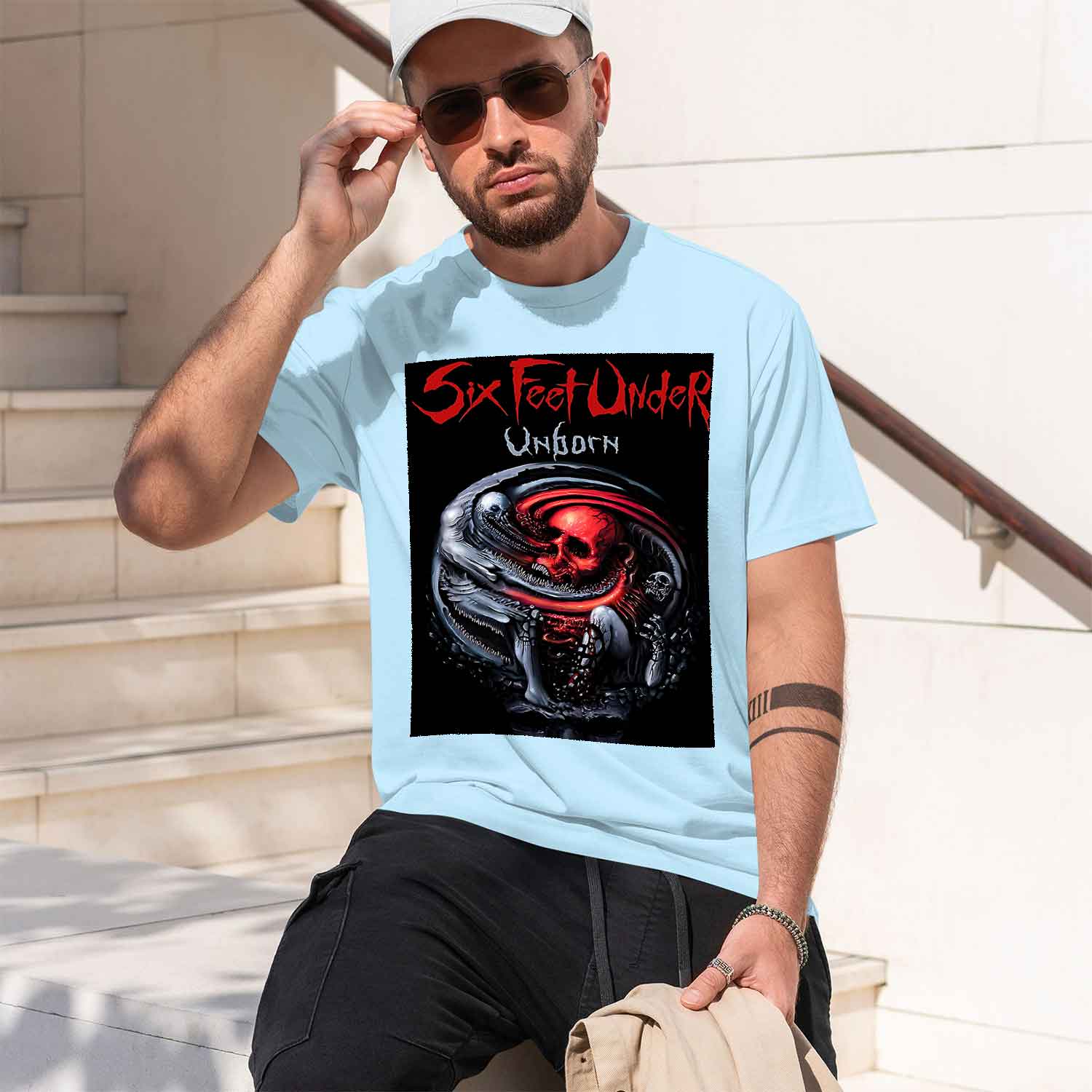 Six Feet Under – Unborn Back 2 – Undershirt Crew Neck Bewertung und Preis