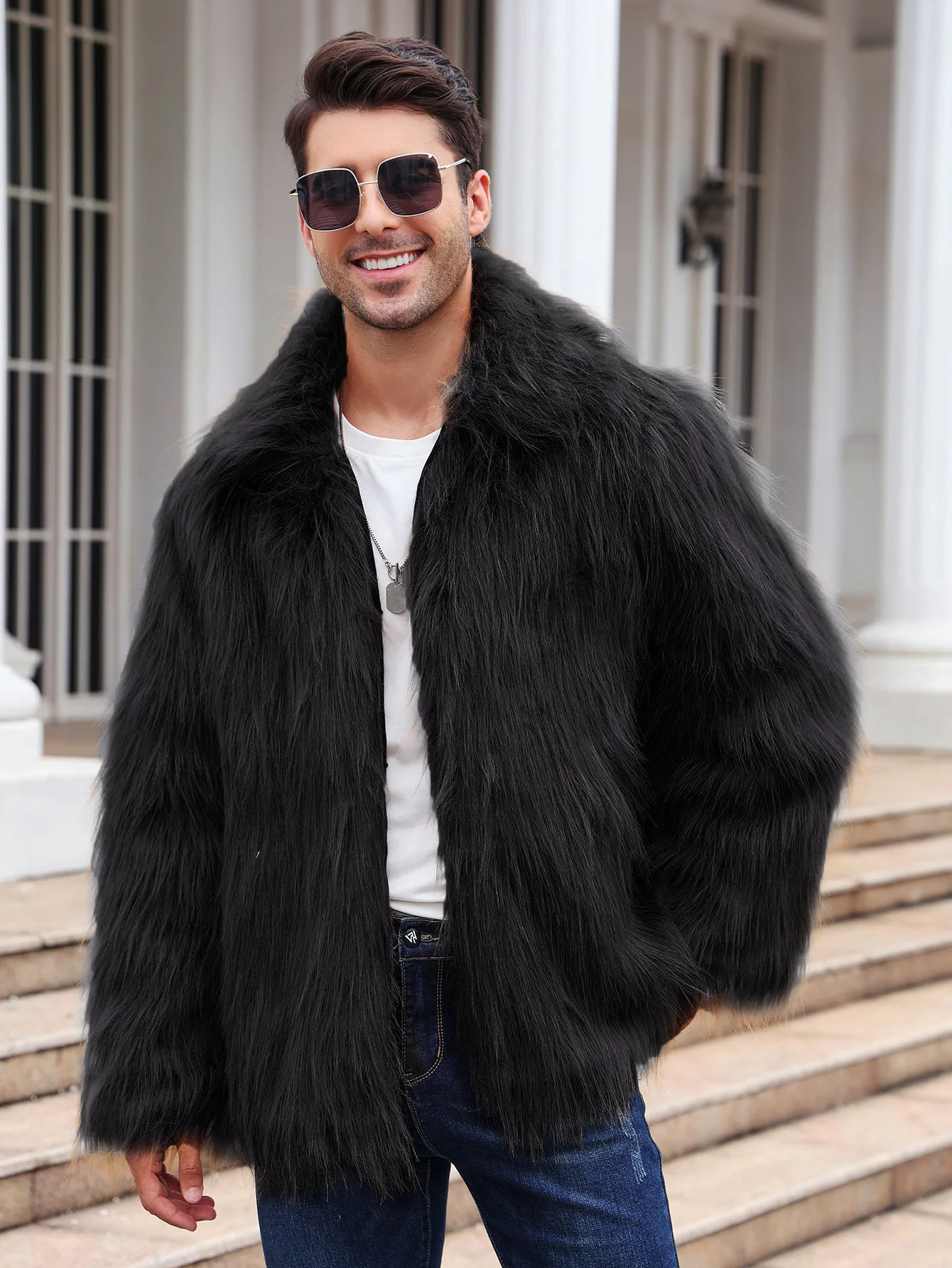 Männer Faux Fuchs Pelz Jacke M – Thermal Long John Bewertung und Preis